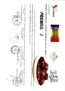 Diplomă obținută de elevii liceului la un concurs școlar